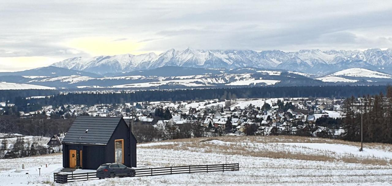 Przystan Nad Listepka Domek Nowoczesna Stodola Z Widokiem Na Tatry, Gorce I Pieniny Łopuszna Exterior foto